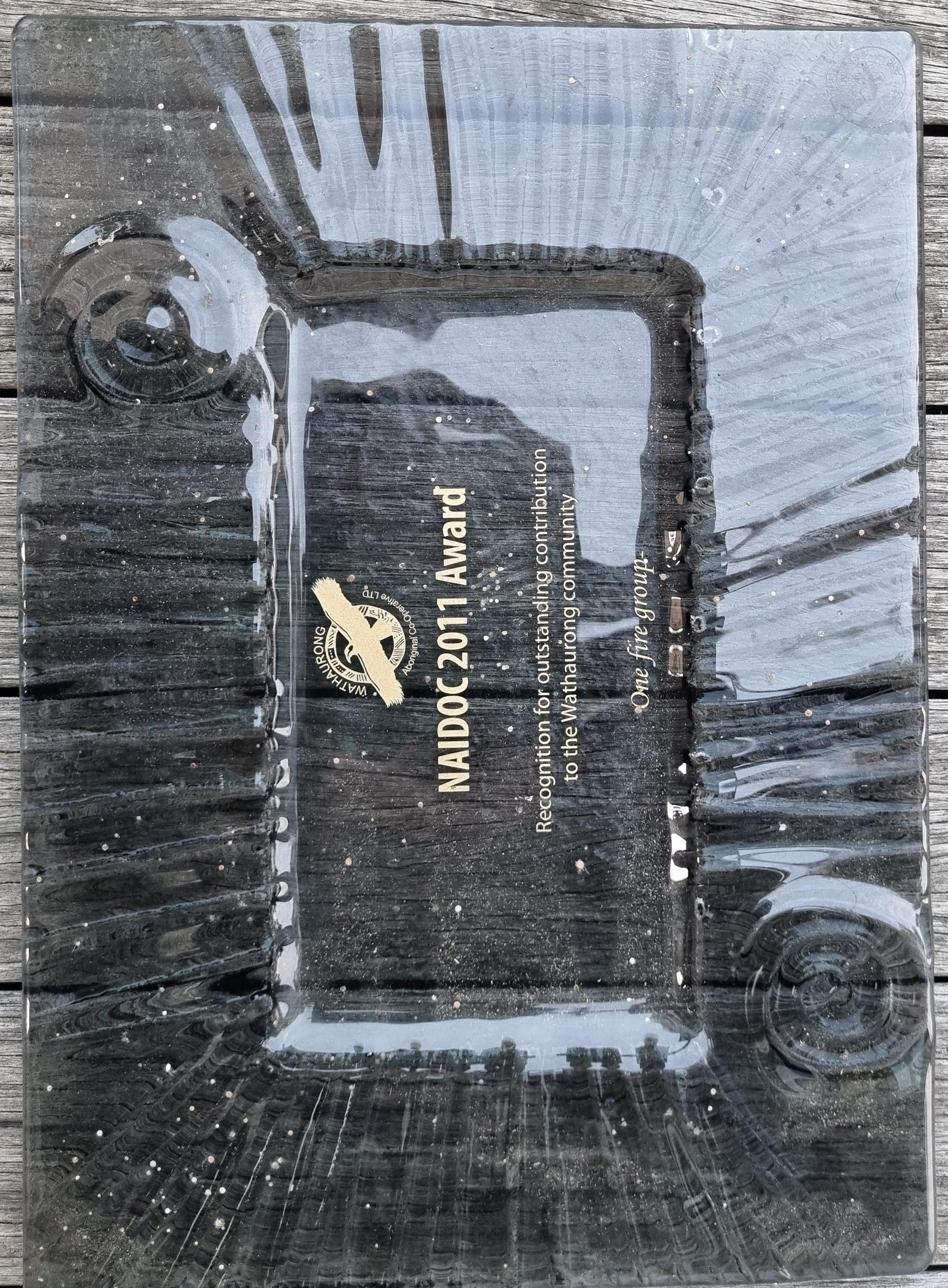 NAIDOC award to One Fire 2011